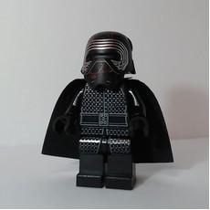 Kylo Ren, Helmet with Red Cracks, Cape (fig-004455)
