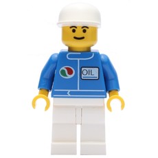 Man - Blue Octan Torso, White Legs (fig-004475)