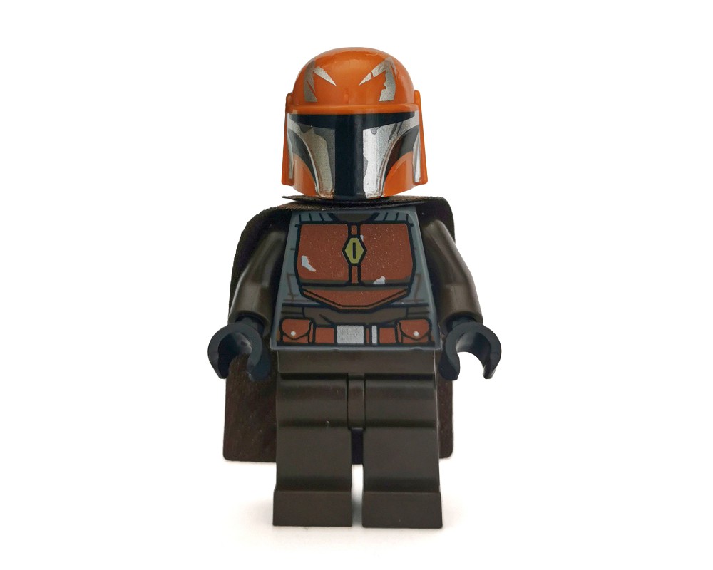 LEGO Set fig-004525 Mandalorian Warrior, Dark Brown | Rebrickable ...