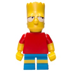 Bart Simpson with Half Closed Eyes (fig-004548)