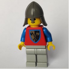 Knight (Crusader Axe) - Light Gray Legs (fig-004571)