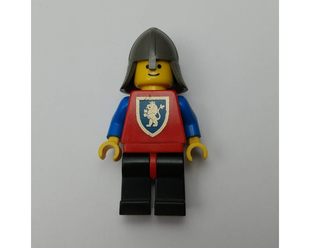 LEGO Set fig-004576 Knight (Crusader Lion) - Black Legs | Rebrickable ...