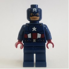 Captain America with Dark Blue Head (fig-004585)