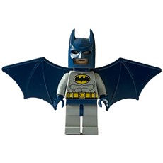 Batman, Light Bluish Gray Suit, Dark Blue Wings and Cowl (fig-004589)