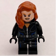 Black Widow, Black Jumpsuit, Blue Highlights (fig-004591)