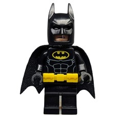 Batman, Black Suit, Black Cape and Cowl, Utility Belt (3626cpr9996 Head) (fig-004606)