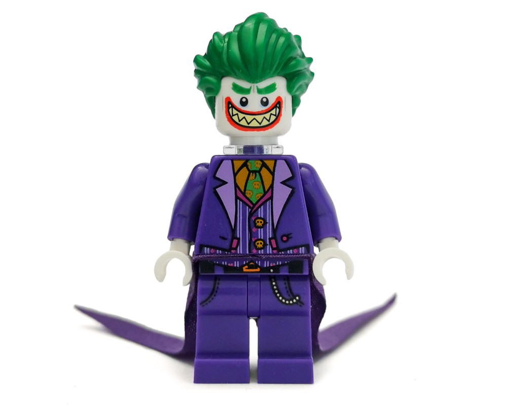 LEGO Set fig-004608 The Joker with Long Coattails with Neck Bracket ...