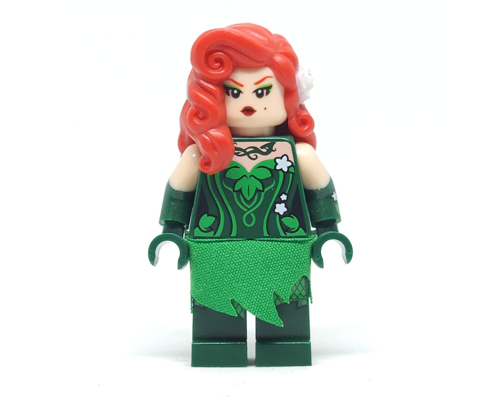 LEGO Set fig-004621 Poison Ivy with Cloth Skirt | Rebrickable - Build ...