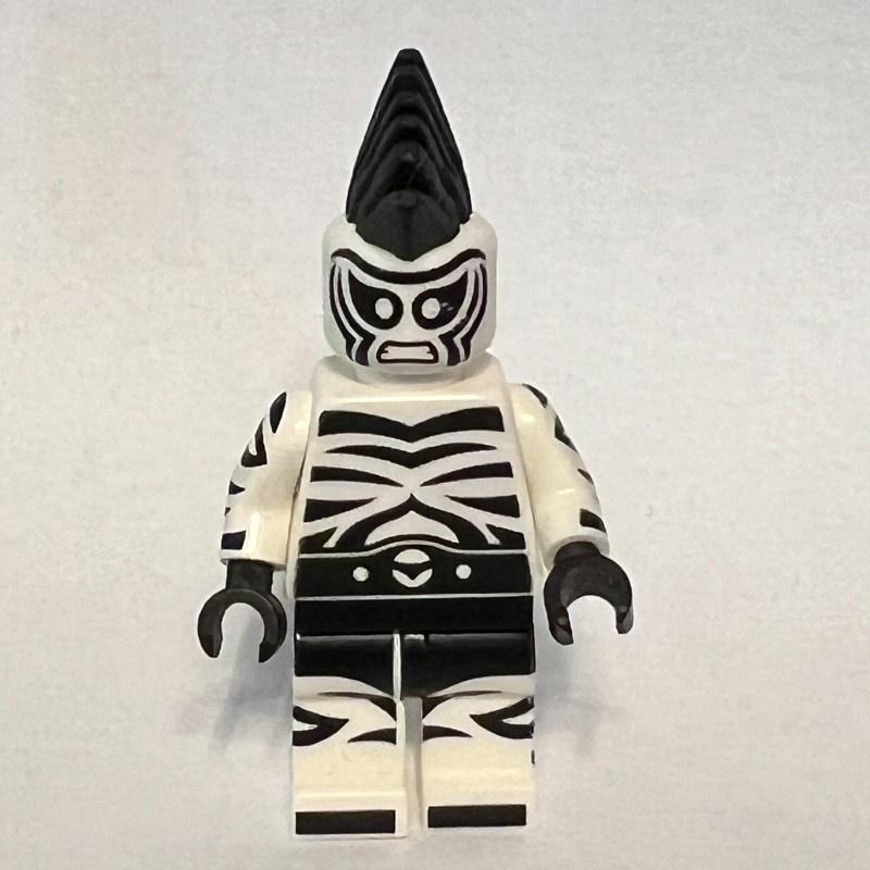 LEGO Set fig 004625 Zebra Man Rebrickable Build with LEGO