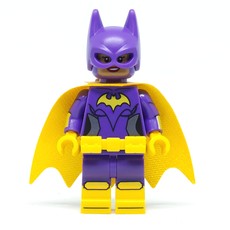 Batgirl, Dark Purple Suit, Yellow Cape, Dark Purple Cowl (3626cpr2096) (fig-004627)