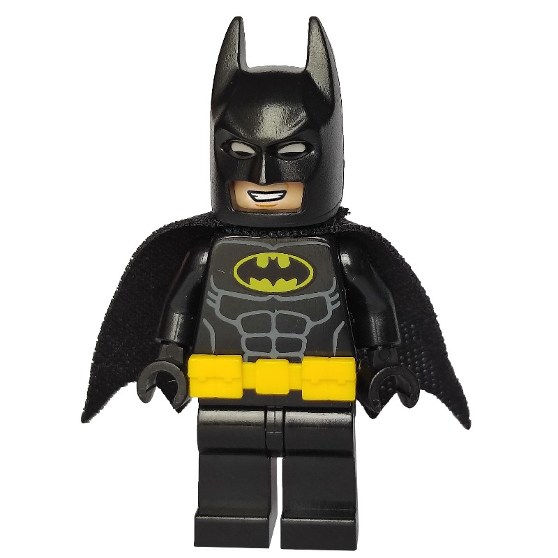 LEGO Set fig-004642 Batman, Black Suit, Black Cape and Cowl, Utility ...