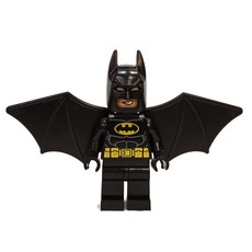 Batman, Black Suit, Black Cowl, Wings, Black Headband (fig-004646)