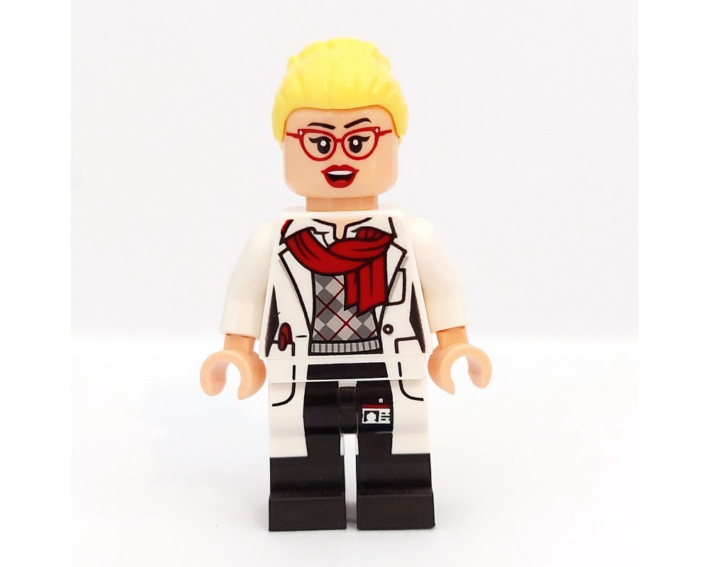 LEGO Set fig004657 Dr. Harleen Quinzel (Harley Quinn) with Red