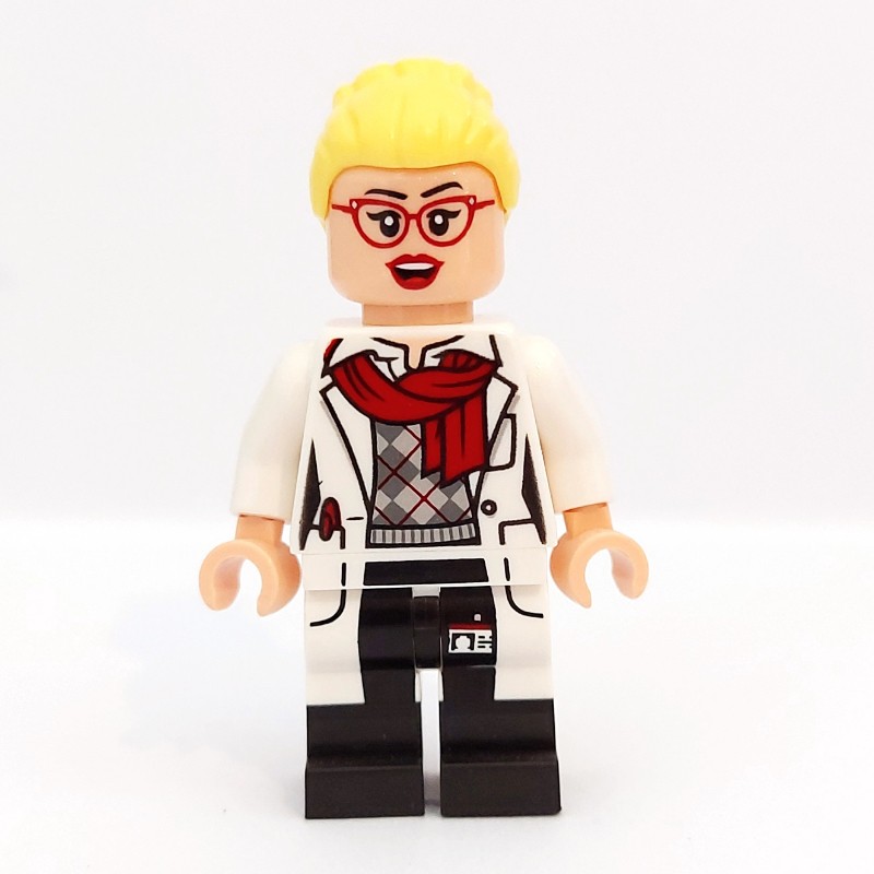 LEGO Set fig004657 Dr. Harleen Quinzel (Harley Quinn) with Red Glasses
