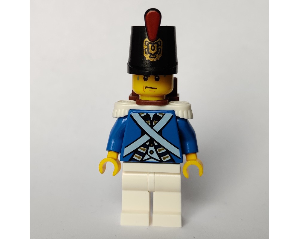 LEGO Set fig-004713 Soldier (Bluecoat) - Sweating, Hat | Rebrickable ...