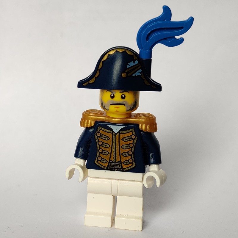 LEGO Set fig 004718 Soldier Bluecoat Governor Rebrickable