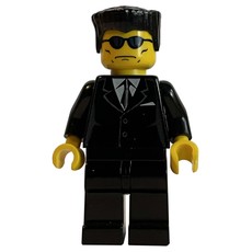 Man - Black Suit, Sunglasses (fig-004785)