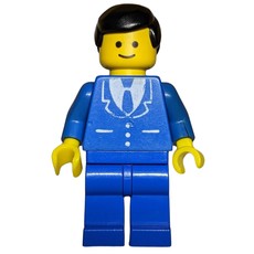 Man - Blue Suit, Blue Legs (fig-004828)