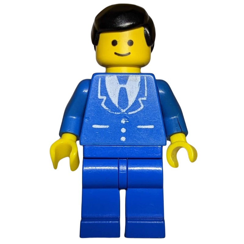 Lego blue suit sale