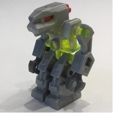 Devastator with Trans-Neon Green Torso and Red Eyes (fig-004839)