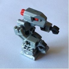 Devastator with Pearl Light Gray Torso and Red Eyes (fig-004842)