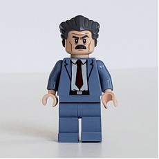 J. Jonah Jameson, Sand Blue Suit (fig-004895)