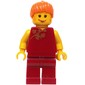 Mary Jane with Yellow Skin and Dark Red Outfit
