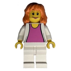 Mary Jane with White Jacket and Pink Shirt (fig-004920)
