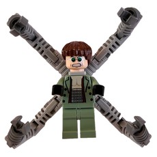 Dr. Octopus / Doc Ock with Green Glasses and Sand Green Suit with Clenched Teeth (fig-004953)
