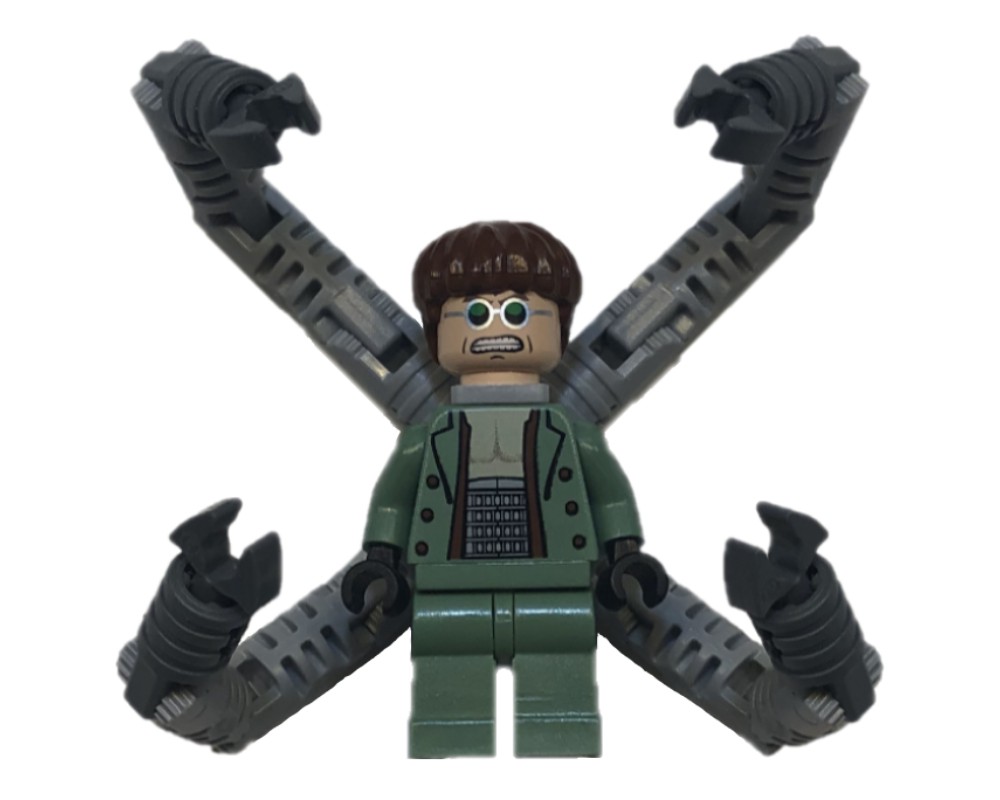 LEGO Set fig-004953 Dr. Octopus / Doc Ock with Green Glasses and Sand ...