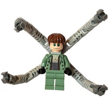 Dr. Octopus / Doc Ock with Green Glasses and Sand Green Suit with Closed Mouth (fig-004958)