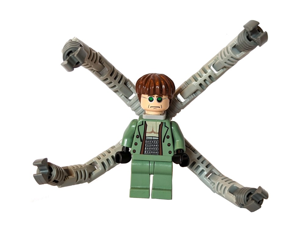 LEGO Set fig-004958 Dr. Octopus / Doc Ock with Green Glasses and Sand ...