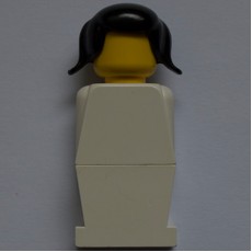 LEGOLAND Female White Torso, White Legs (fig-004966)