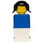 LEGOLAND Female Blue Torso, White Legs
