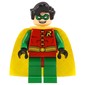 Robin with Green Eyemask and Plain Green Legs with Red Hips
