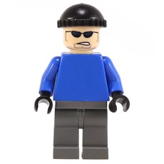 Mr. Freeze's Henchman with Plain Blue Torso (fig-004998)