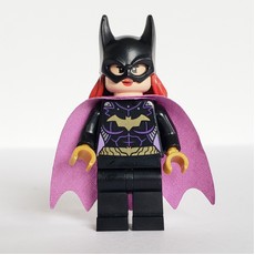 Batgirl, Black Suit, Medium Lavender Cape (fig-005009)