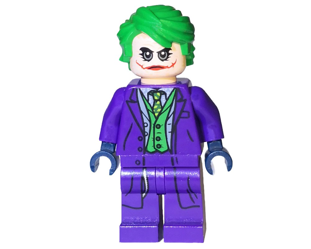 LEGO Set fig-005021 The Joker with Green Vest and White Face Make-up ...