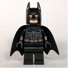 Batman, Black Suit, Black Cape and Cowl, Copper Utility Belt (56630 Cape)(Dark Knight Trilogy) (fig-005022)