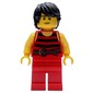 Pirate - Red Stripes, Red Legs, Brown Crow's Feet