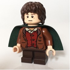 Frodo Baggins - Dark Green Cape (fig-005182)