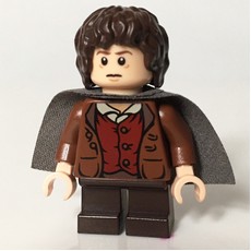 Frodo Baggins - Dark Bluish Gray Cape (fig-005198)