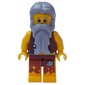 Pirate - Anchor Tattoo, Castaway, Light Bluish Gray Hair