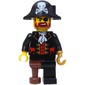 Pirate - Captain, Pearl Gold Hook, Bicorne with Skull