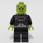Brainiac in Black Outfit with Magenta Wires