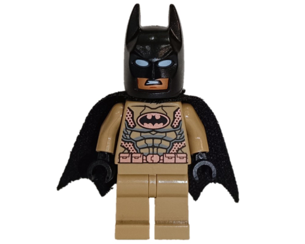 LEGO Set fig-005261 Batman, Dark Tan Suit, Black Cape and Cowl (Desert ...