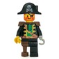 Pirate - Captain, Light Gray Hook, Bicorne with Skull, 3626b