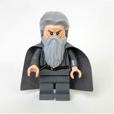 Gandalf The Grey - Dark Bluish Gray Cape (fig-005265)