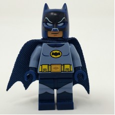 Batman, Sand Blue Suit, Dark Blue Cape and Cowl (60's TV Series) (fig-005291)