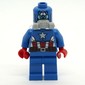 Captain America in Space Suit with Printed Mask